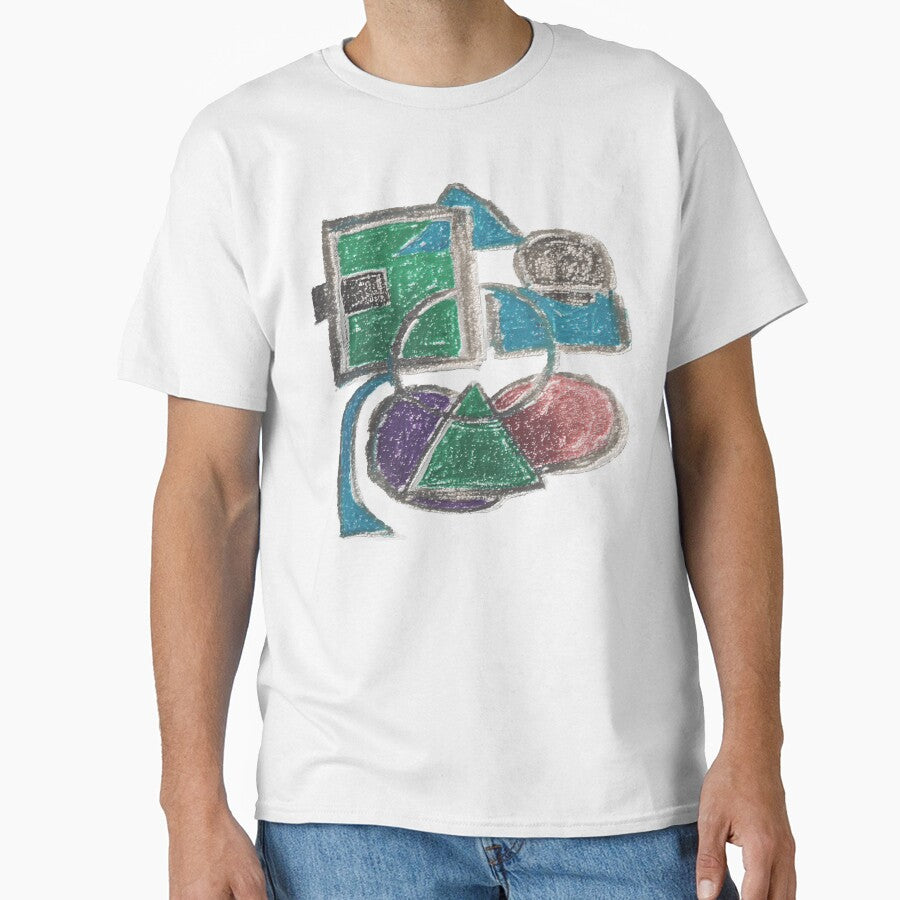 shapes misbehaving alpha colorful geometric abstract design by SmashingDeals