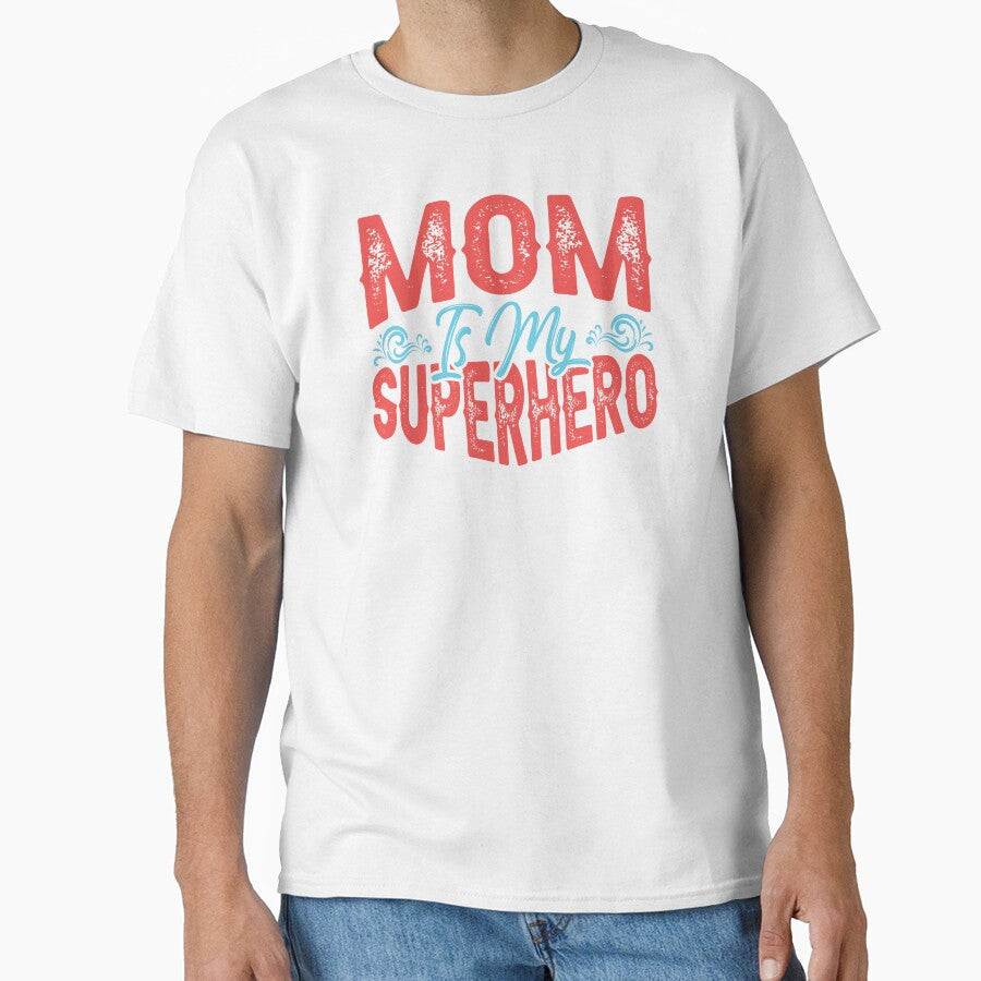 Mom is my Sueprhero, best best gift for anyone whos loves their mother by FelkMariShop