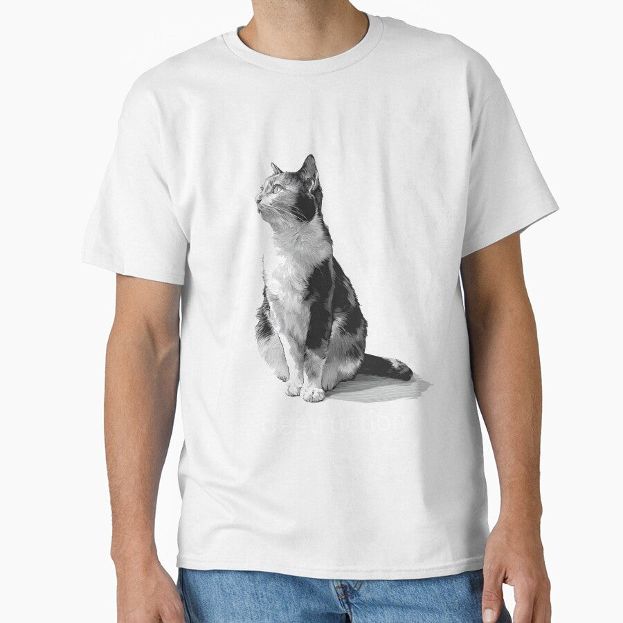 Animal Groups: Cat Destruction Candid White Text by WhimsyWildWear