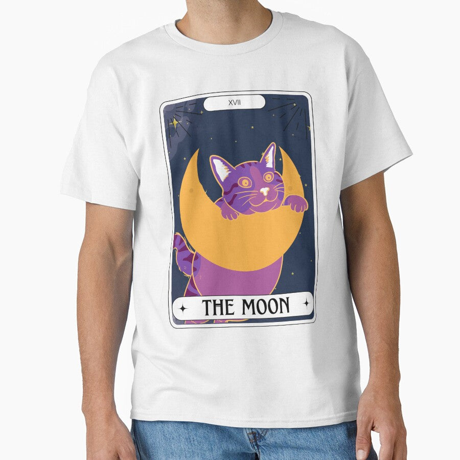 Tarot Card Cheshire Cat The Moon by BettySpicer