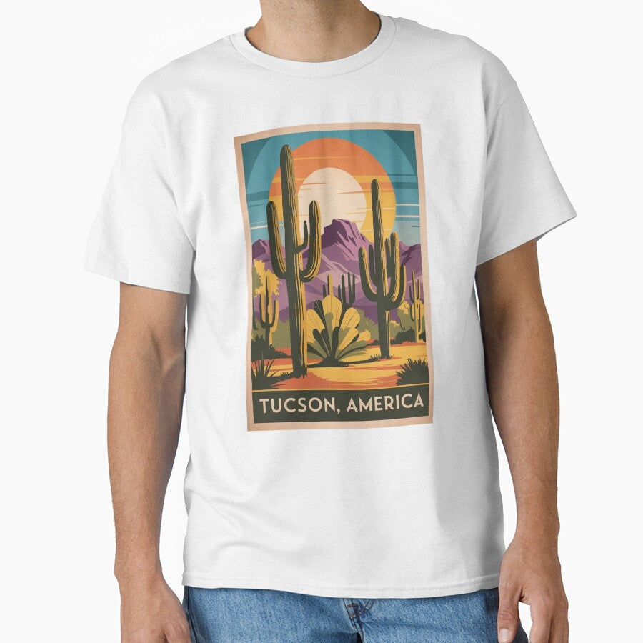 Tucson Vintage Travel Poster by TravelerRat