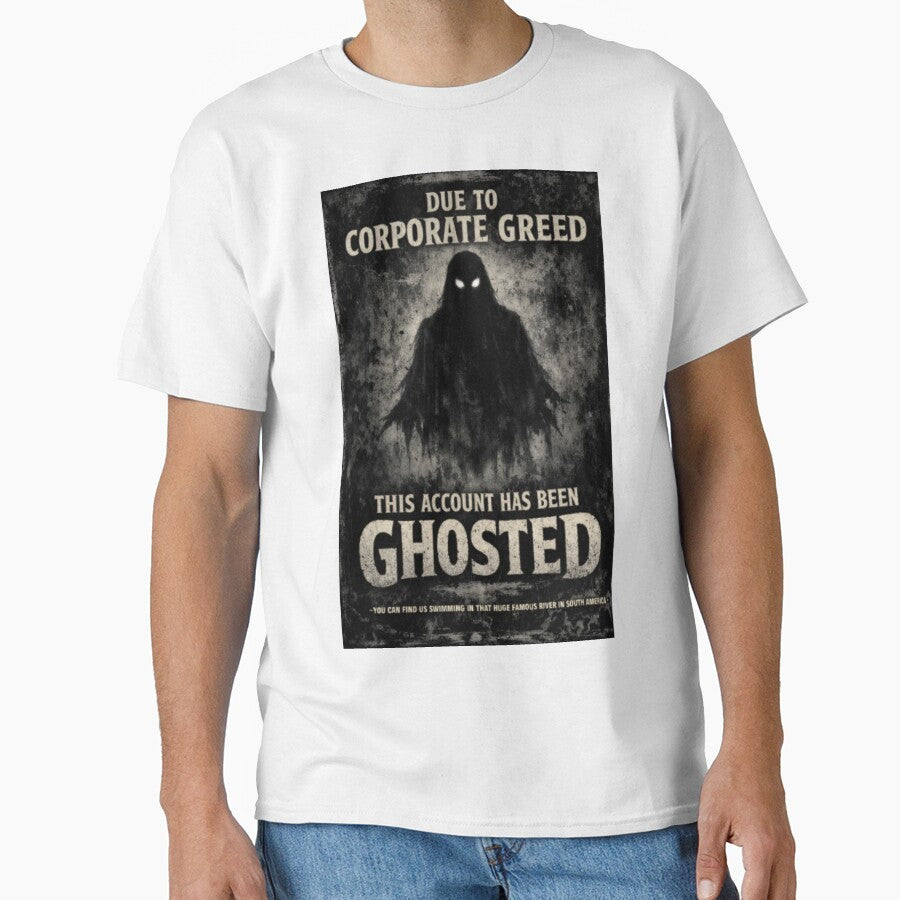 Ghosted by Corporate Greed Dark Humor by MojaveTradePost