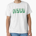 Groovy Disco Waves - 70s Green Retro Swirl by SunnyBrand