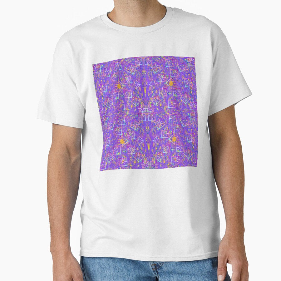 Colorful Purple Pattern by Fayes4Art