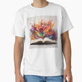 colorful abstract book digital art print by dcrc