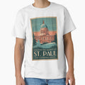 St Paul Vintage Travel Poster by TravelerRat