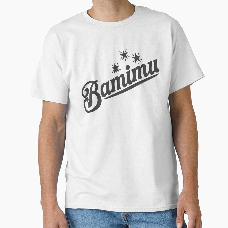 Bamimu Black Branded Logo Minimalist Streetwear Signature Mark by Bamimu Merch