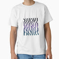 black and blue gradient line patterns by Pattrenonly