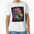 Vibrant Magic Dragon– Colorful Art by DoraTora