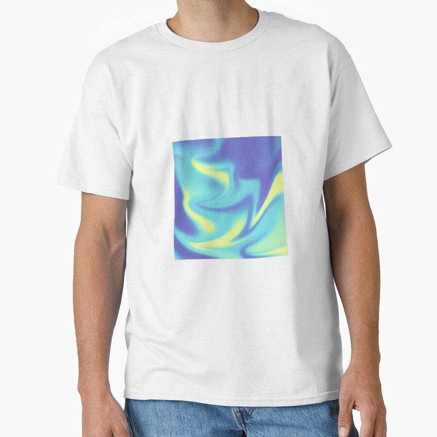 Ocean blue and Yellow liquid gradient by Pattrenonly