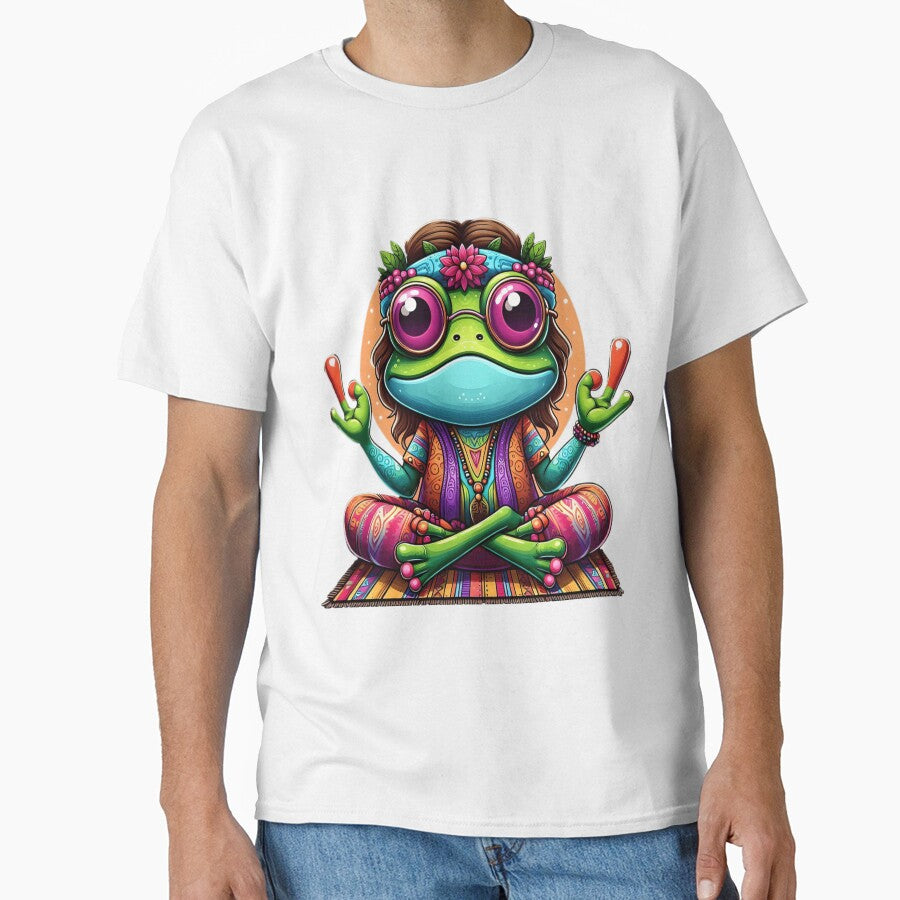 Funny Yoga frog by GrowDrak