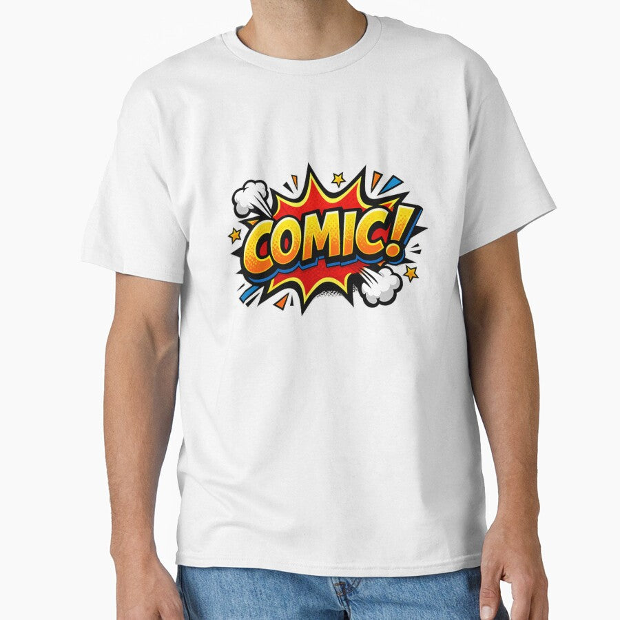 Comic Pop Art Logo – Modern Comic Book Style by K2M