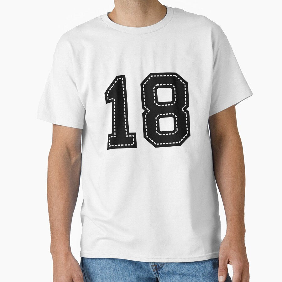 Number 18 Eighteen by StudioRedKoala
