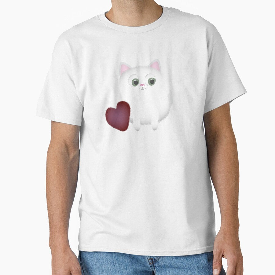 Fluffy Cat Heart by Ashlison