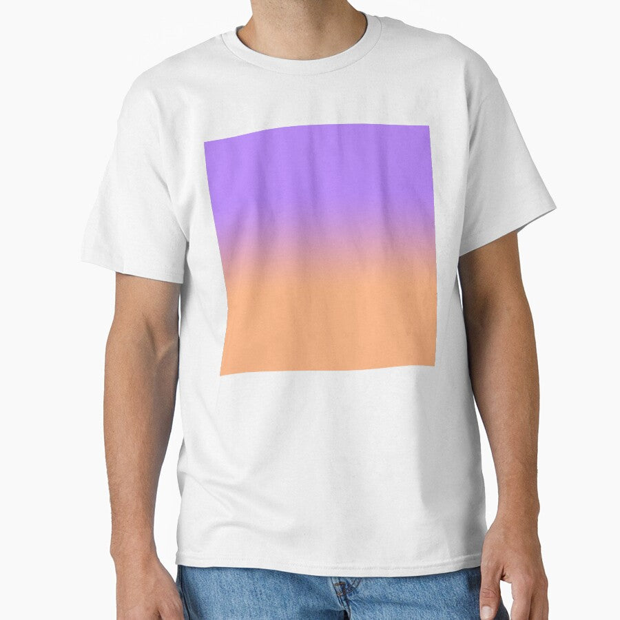 Cool Sunrise Peach and Purple Gradient by Kodexstore