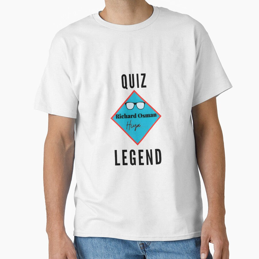 QUIZ LEGEND, RICHARD OSMAN HIYA, T-SHIRT by Rizteeshop