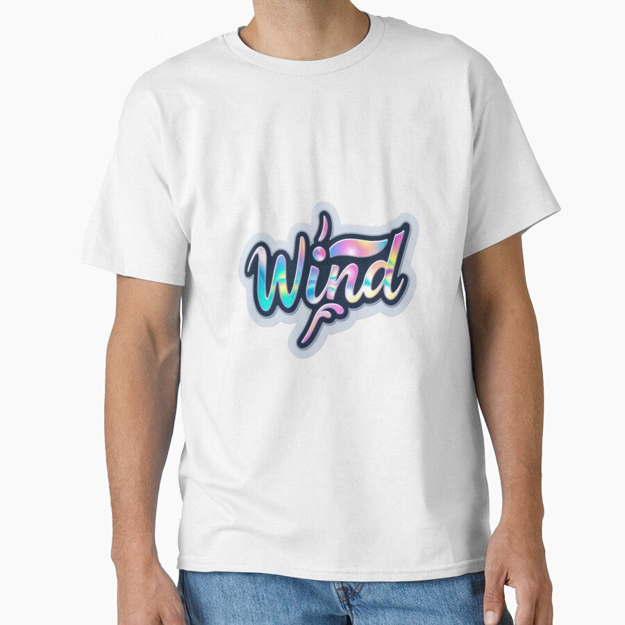 text sticker wind in vibrant palette by Creative88Art