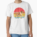 American Foxhound Vintage Retro Sunset by rafaeltto