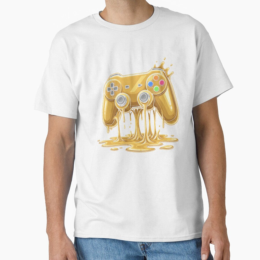 Gold Drip Video Game Controller Respect The Drip Gamer Gifts by diyoor