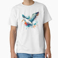 A beautiful Albatross with a colorful background by Marcoshop10