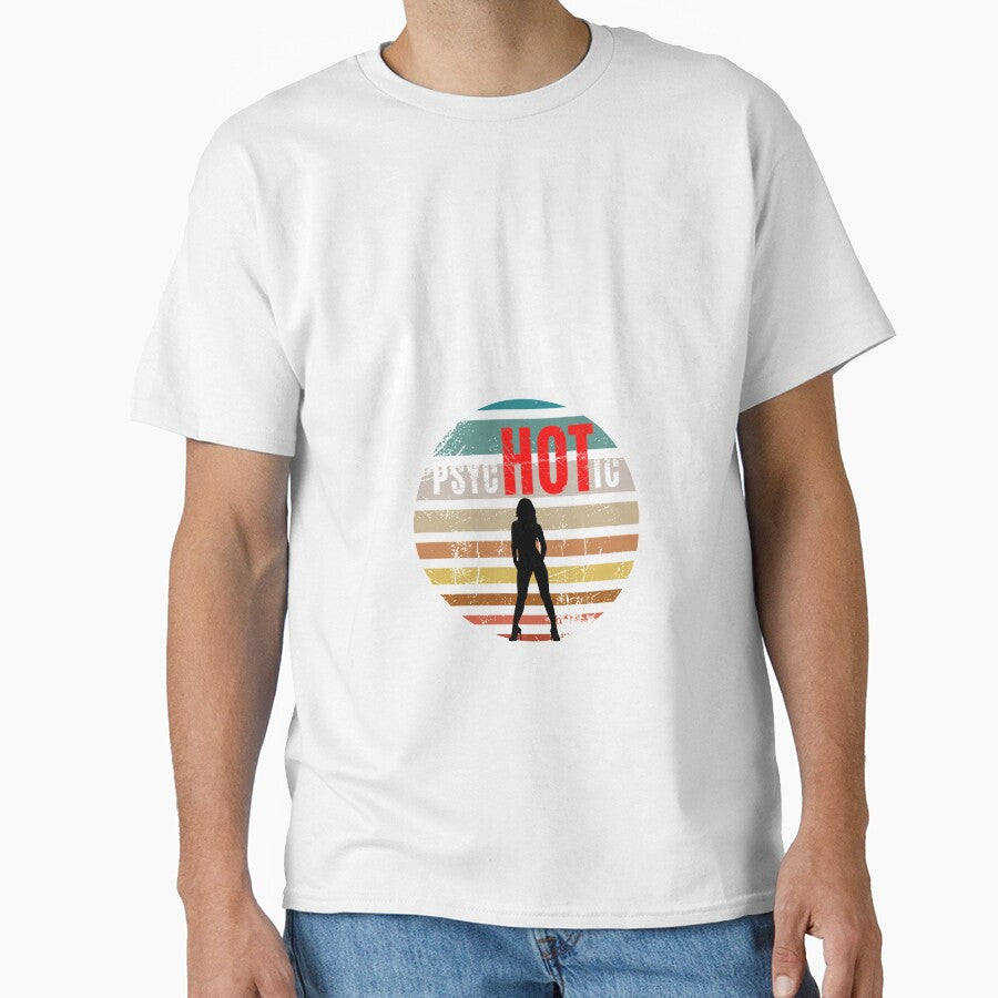 My Wife is Psychotic Adult Humor Graphic Novelty Sarcastic Retro Sunset by DKA-2ndBoy