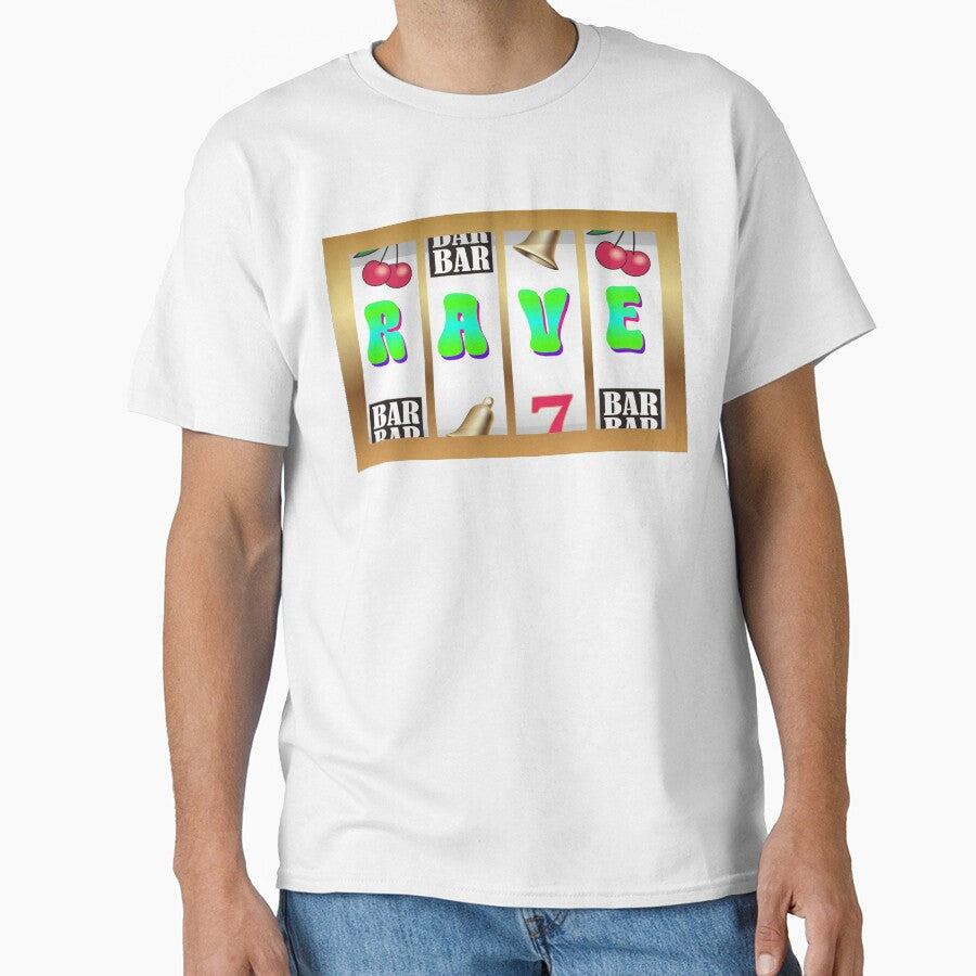 RAVE Jackpot Slot Machine Fun Festival Design by FestDrip