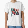 USA Patriotic Illustration – American Flag Design by artedigital99