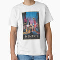 Memphis Portland Vintage Travel Poster by TravelerRat