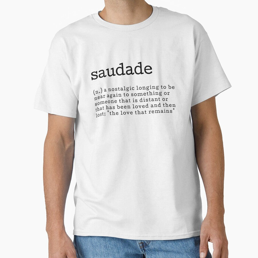 Saudade - Difinition Nostalgic Longing by UniqqFactory