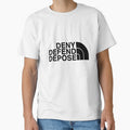 Deny Defend Depose Bold Graphic by SuperFunFactory