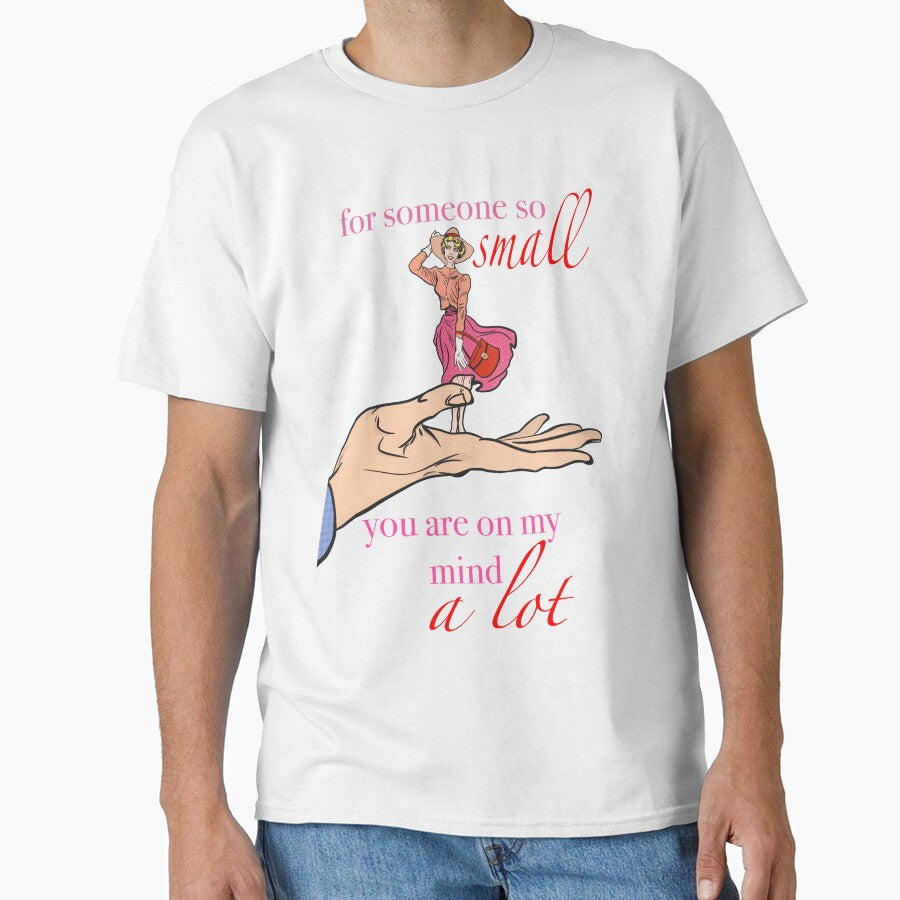 For Someone So Small, You Are On My Mind A Lot - Valentine's Day Card by gaslight-n