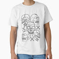 Skull and Bones line art by Soumita