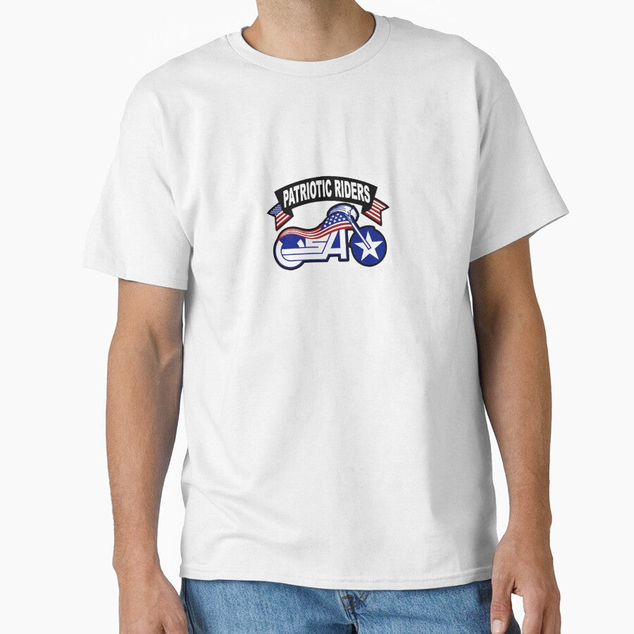 Patriotic Riders Motorcycle Riding Club Logo by tmunsey