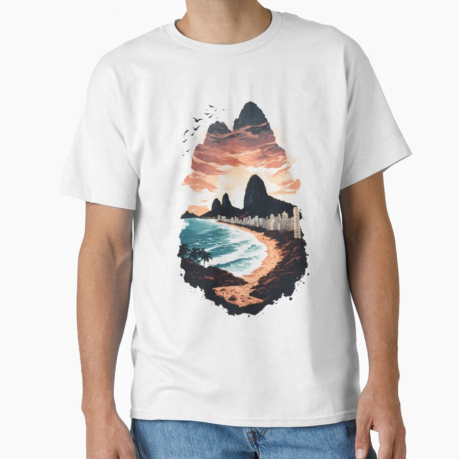 Ipanema Beach Rio Double Exposure by JacksoonLester