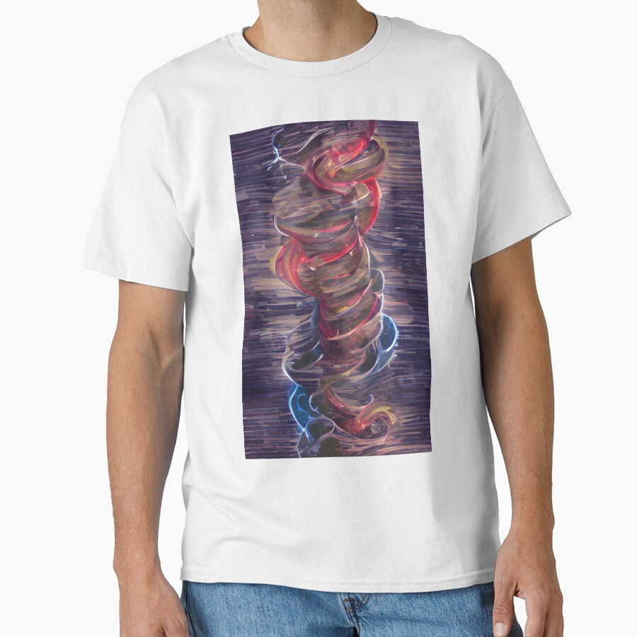 Colorful Abstract Art Named CYCLONE HELIX by headstock