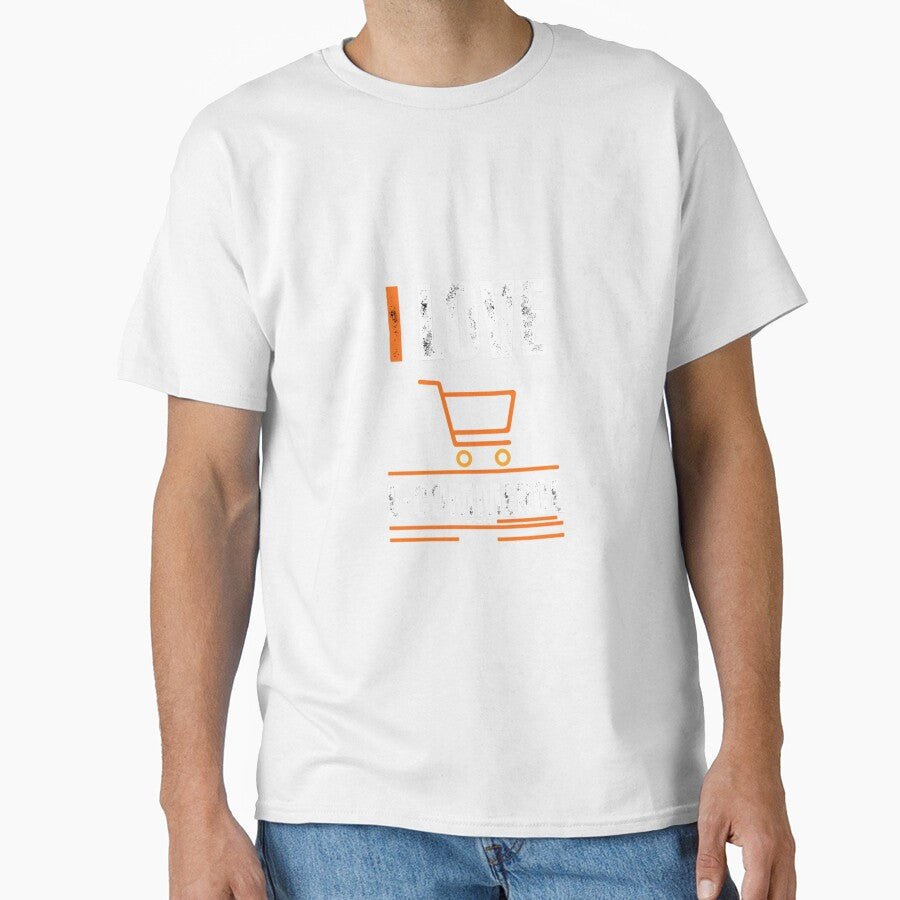 I LOVE E-COMMERCE UNIQUE AMAZING T-SHIRT by Rizteeshop