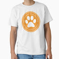 Well Behaved Dogs Welcome Orange Sign - #DogFriendlyBusiness by fireballuke