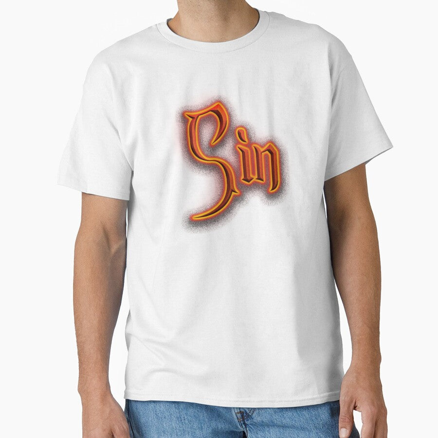 Sin (Fiery Glowing Text) by Swabcraft