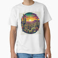 Desert Sunset - Cactus Paradise by Meta2Physical