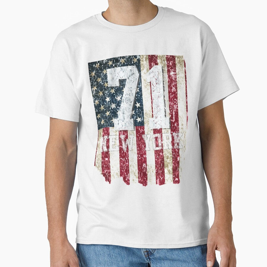new york usa flag by heydenrijk