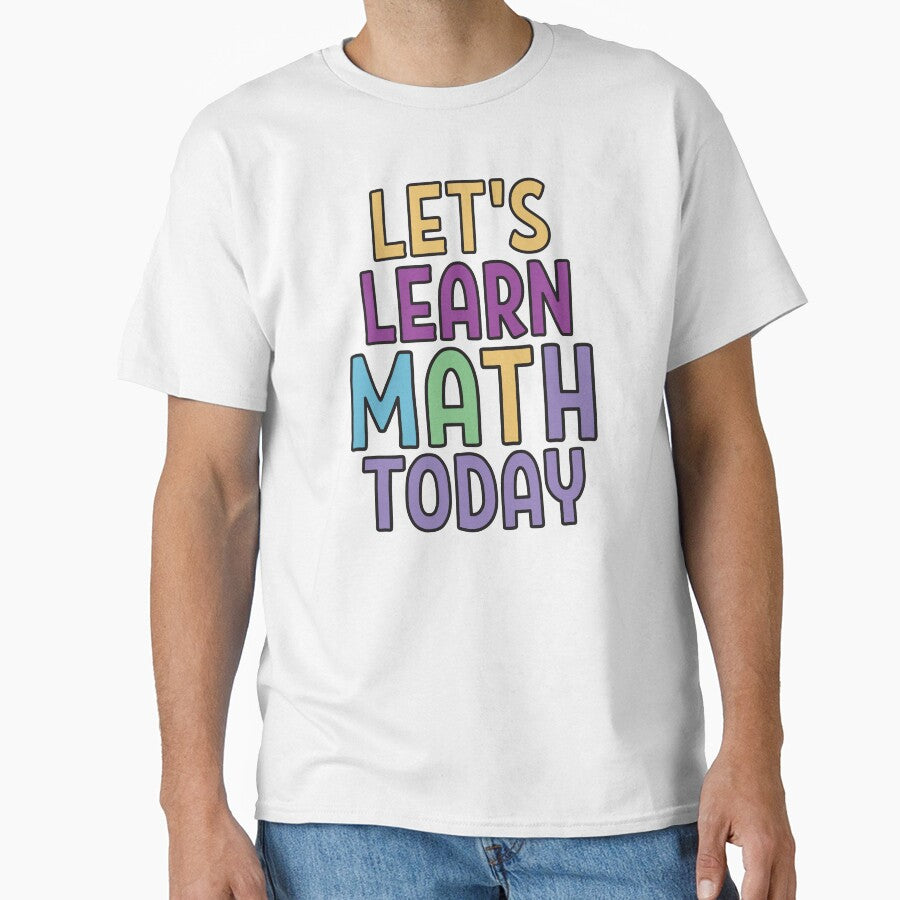 Lets learn Math today by Think4Prints