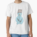 Snowman with a bucket on his head. by Olga81creative