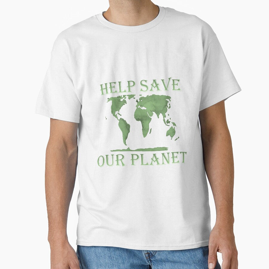 Help Save Our Planet, Green by ChristineShook