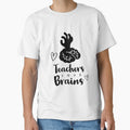 Halloween - teachers love brains - happy Halloween by Tropical Blood