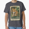 A Vintage Illustration of Amazon Rainforest - Brazil by GoodOldVintage