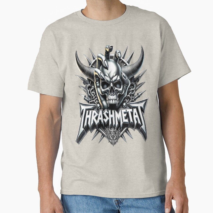 Thrashmetal Reach for the Silver Death Mask Writing by Segasprojects