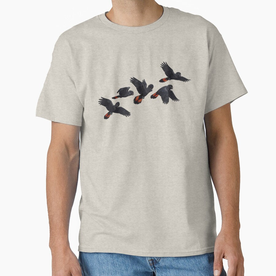 Red-Tailed Black Cockatoo Shirt by Chockahs