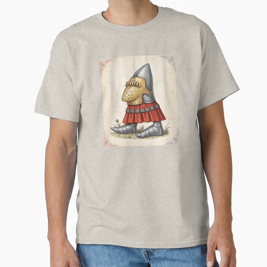 Medieval Walking Helmet – Manuscript Marginalia by ElNiro