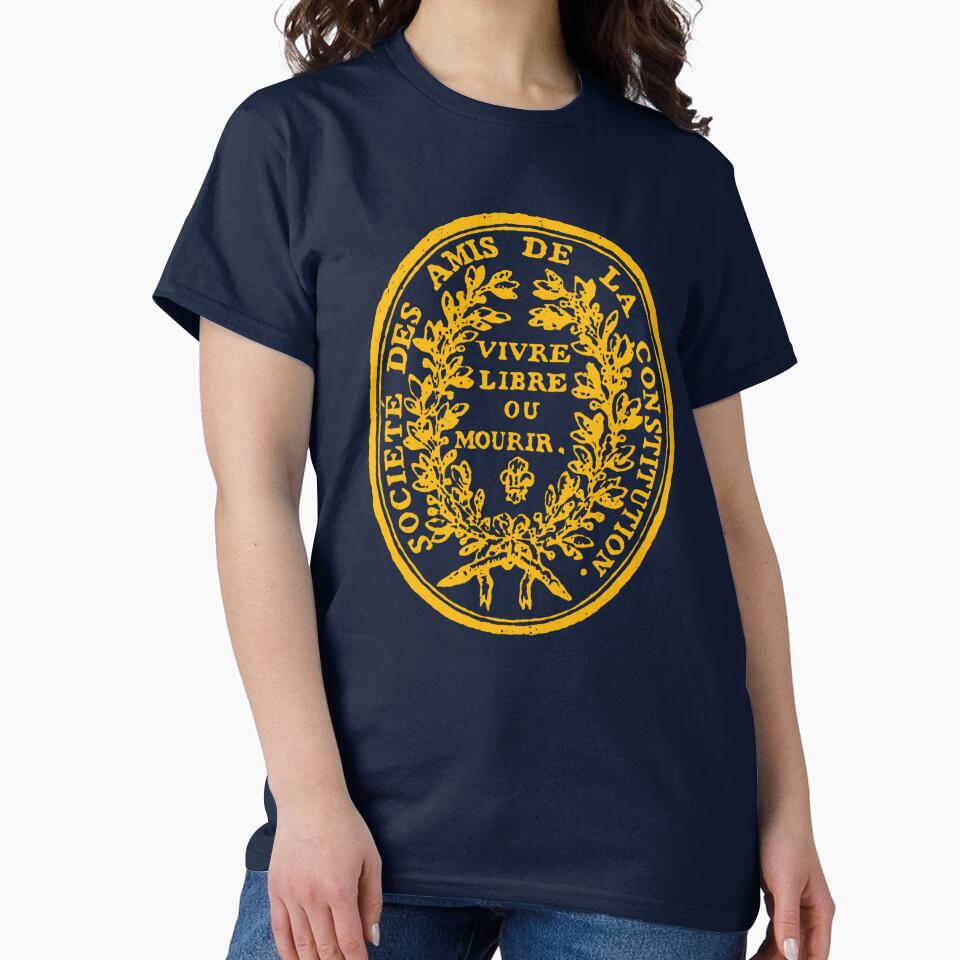 Jacobins Club Seal 1789 French Revolution Leader Robespierre Guillotined by fomodesigns