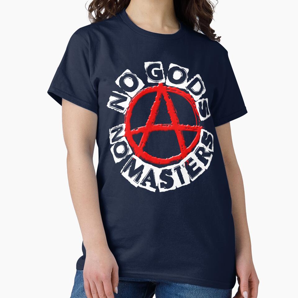 NO GODS NO MASTERS by Paparaw